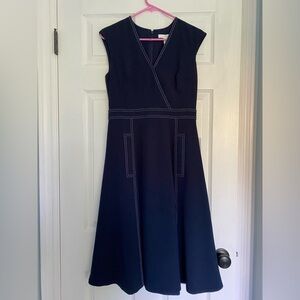 1901 Navy Dress Size 4 NWT
